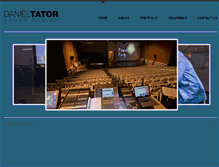 Tablet Screenshot of danieltator.com